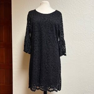 Garnet Hill lace long sleeve dress